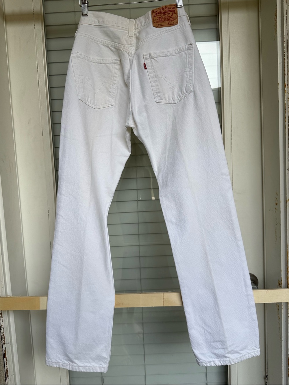 Vintage white Levi’s jeans